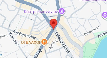 Location of business on map