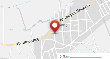 Location of business on map