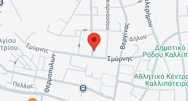 Location of business on map