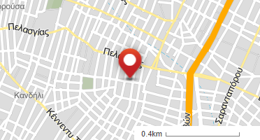 Location of business on map