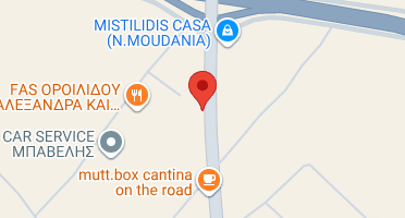 Location of business on map
