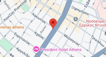 Location of business on map