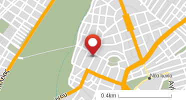 Location of business on map
