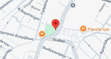 Location of business on map