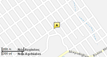 Location of business on map
