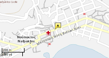 Location of business on map