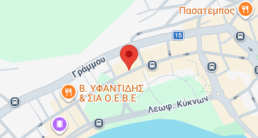 Location of business on map