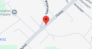 Location of business on map