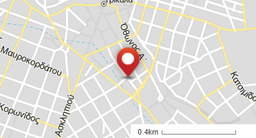 Location of business on map