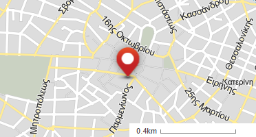 Location of business on map
