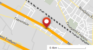Location of business on map