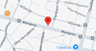 Location of business on map