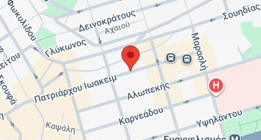 Location of business on map