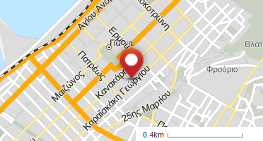 Location of business on map