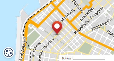 Location of business on map