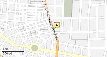Location of business on map