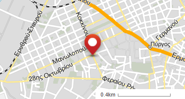 Location of business on map
