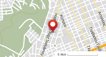 Location of business on map