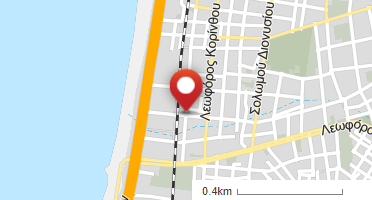Location of business on map