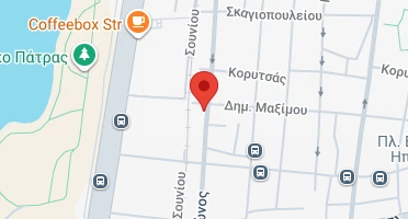Location of business on map