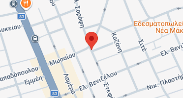 Location of business on map
