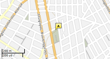 Location of business on map