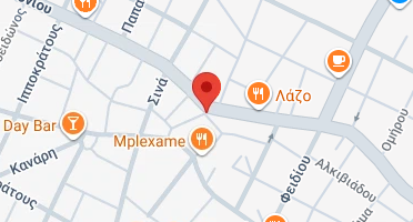 Location of business on map