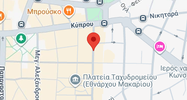 Location of business on map