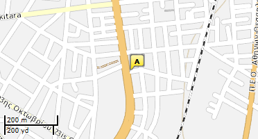 Location of business on map