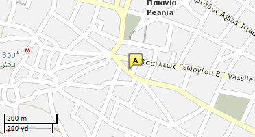 Χάρτης και σημείο της επιχείρησης