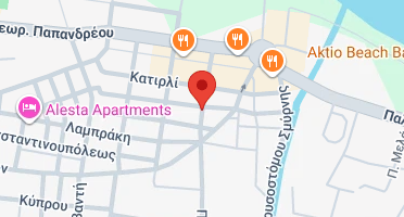 Location of business on map