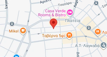 Location of business on map