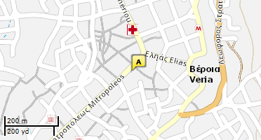 Location of business on map