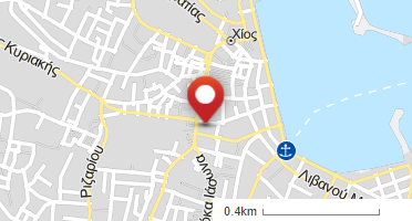 Location of business on map