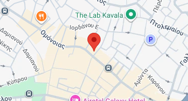 Location of business on map