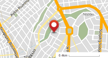 Location of business on map