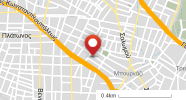 Location of business on map