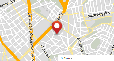 Location of business on map