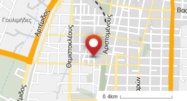 Location of business on map