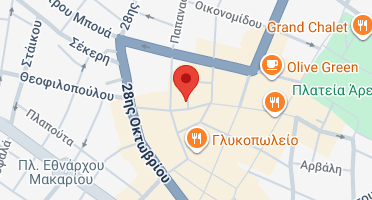 Location of business on map