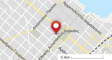 Location of business on map