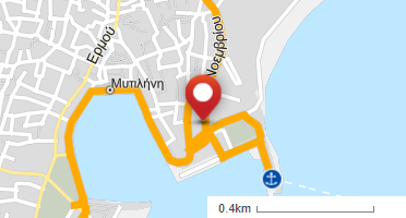 Location of business on map
