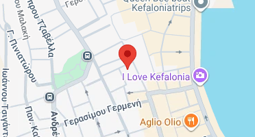 Location of business on map