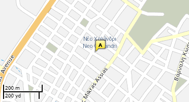 Χάρτης και σημείο της επιχείρησης