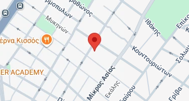 Location of business on map