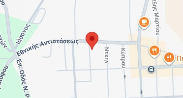 Location of business on map