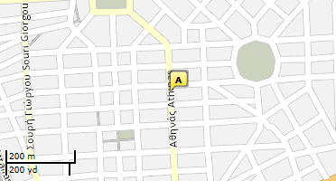 Location of business on map