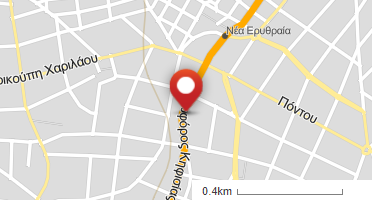 Location of business on map