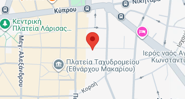 Location of business on map