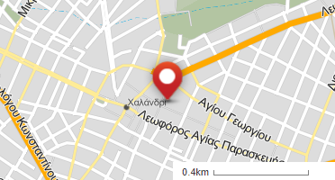 Location of business on map